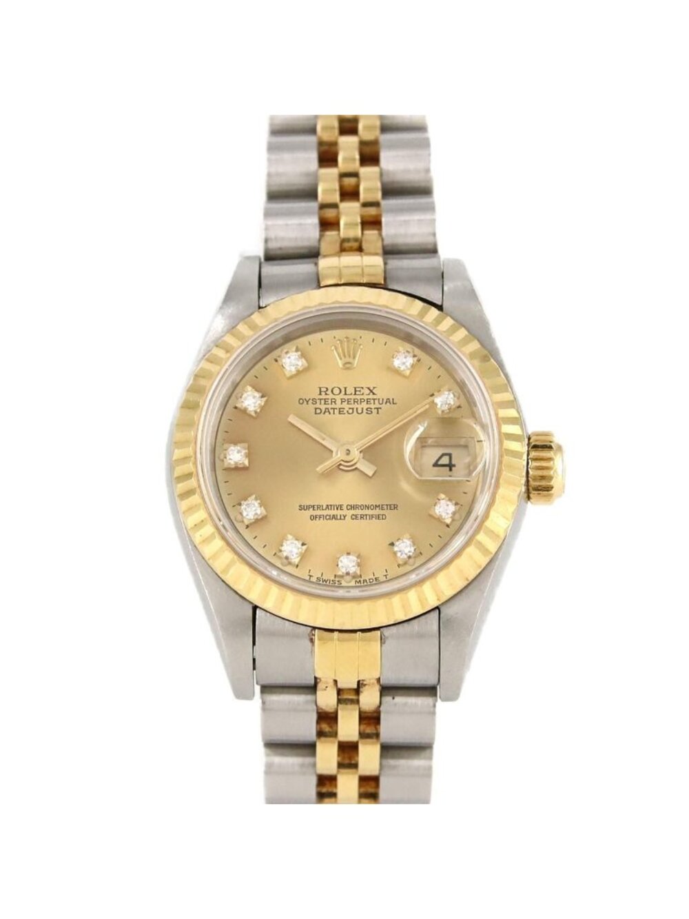 Rolex Datejust Stainless Steel Yellow Gold Automatic